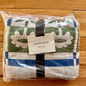 Schoolhouse Stillwater Pillow Sham in Juniper